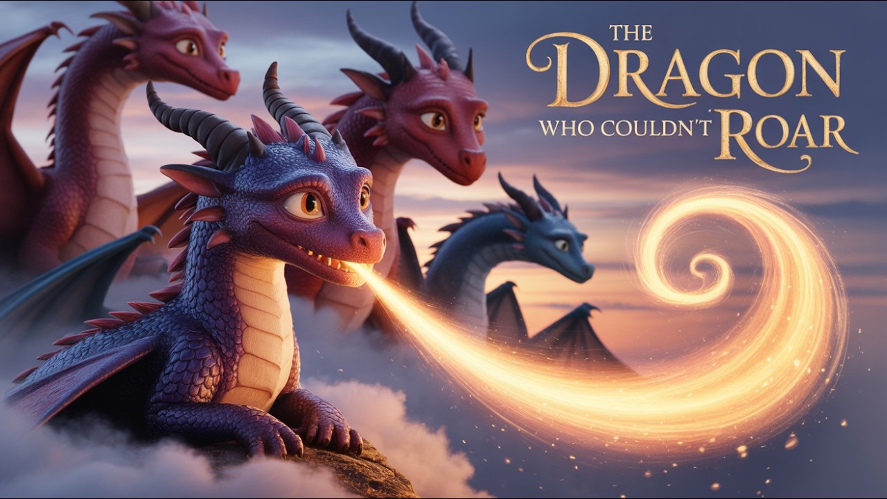 Short kids story/movie: The dragon who couldn’t roar