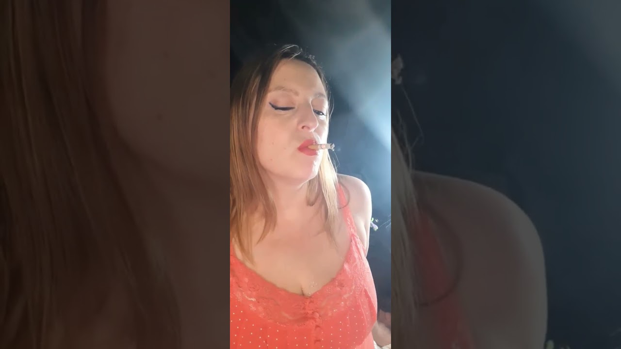 dangling a cigarette and butting it out #cigarettestatus #cigarette #dangling #smokingfetish