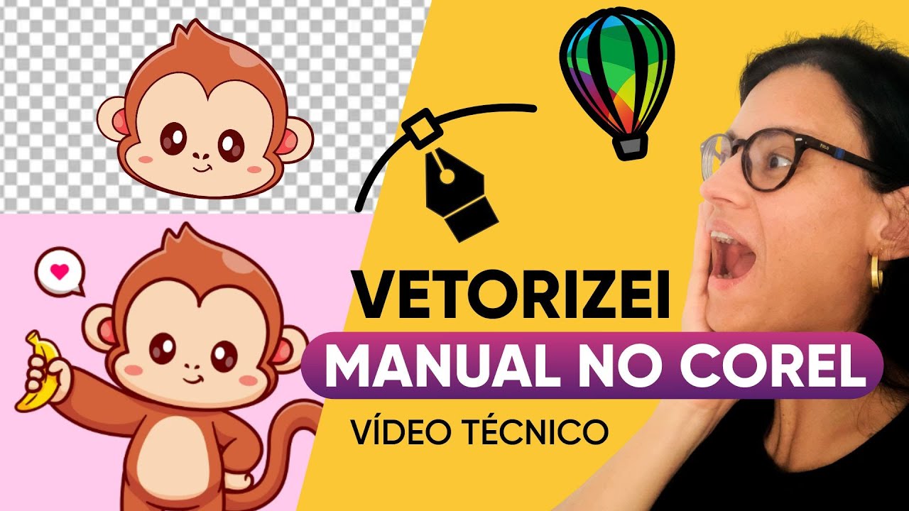 Desenhando MANUALMENTE no Corel É Mais Fácil do que Você Pensa