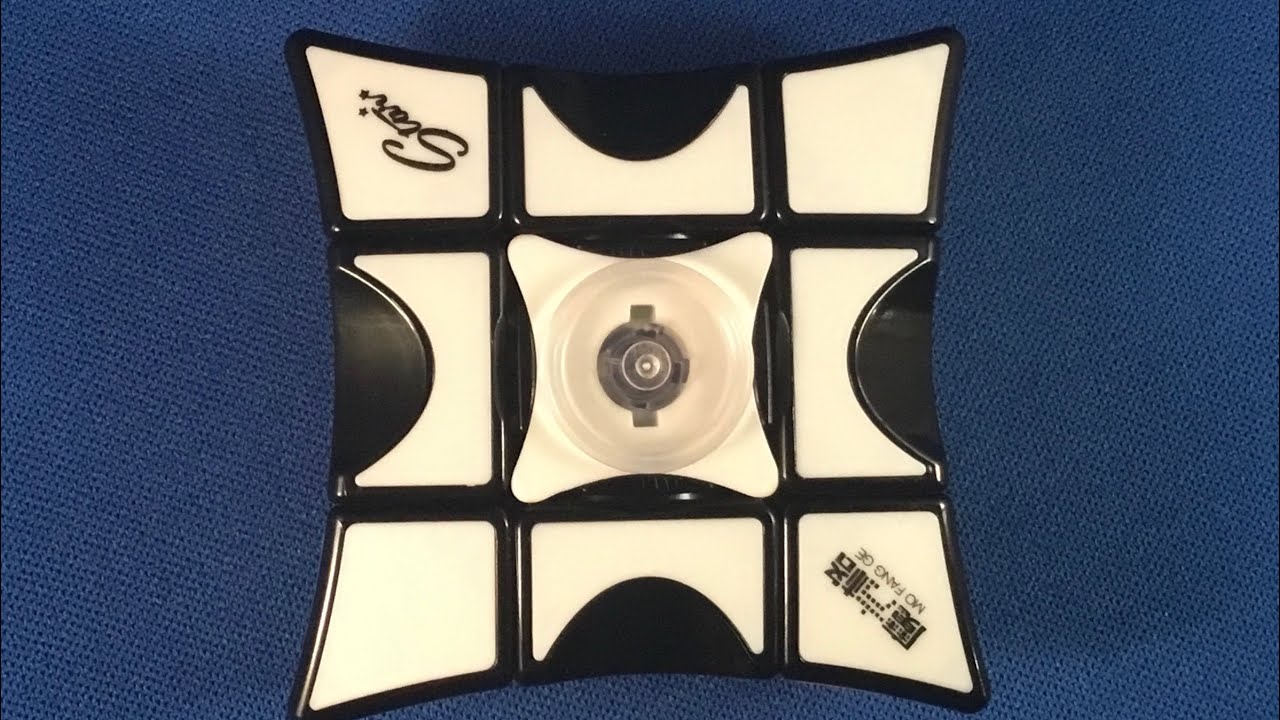 How to solve the 1x3x3 fidget spinner cube
