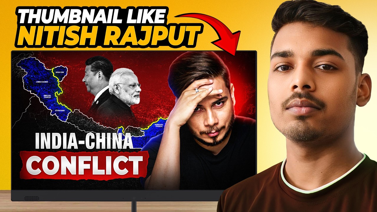 How to make thumbnail like Nitish Rajput | Fast and Easy Tutorial