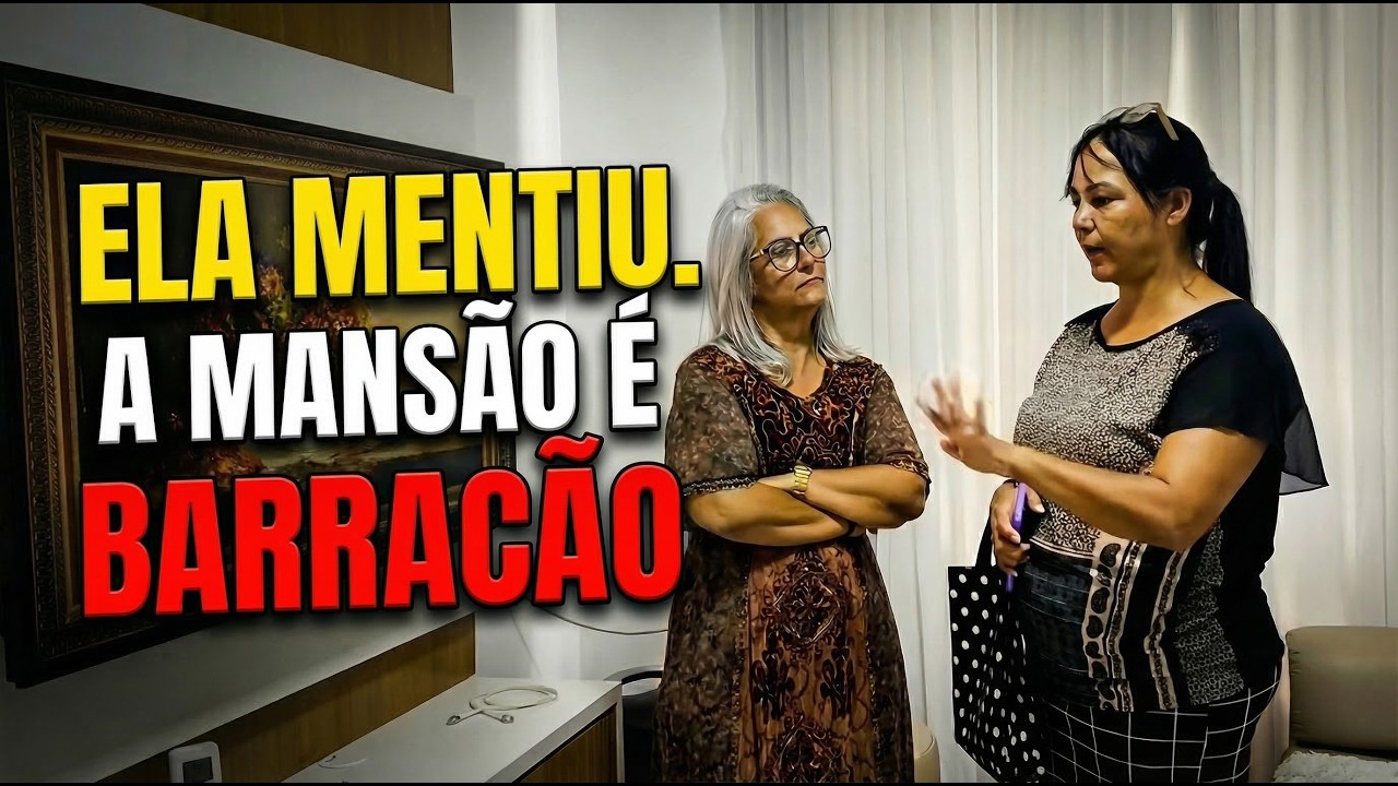 A CASA CAIU: ELA FINGIA SER RICA MAS FOI DESMASCARADA PELA FAXINEIRA