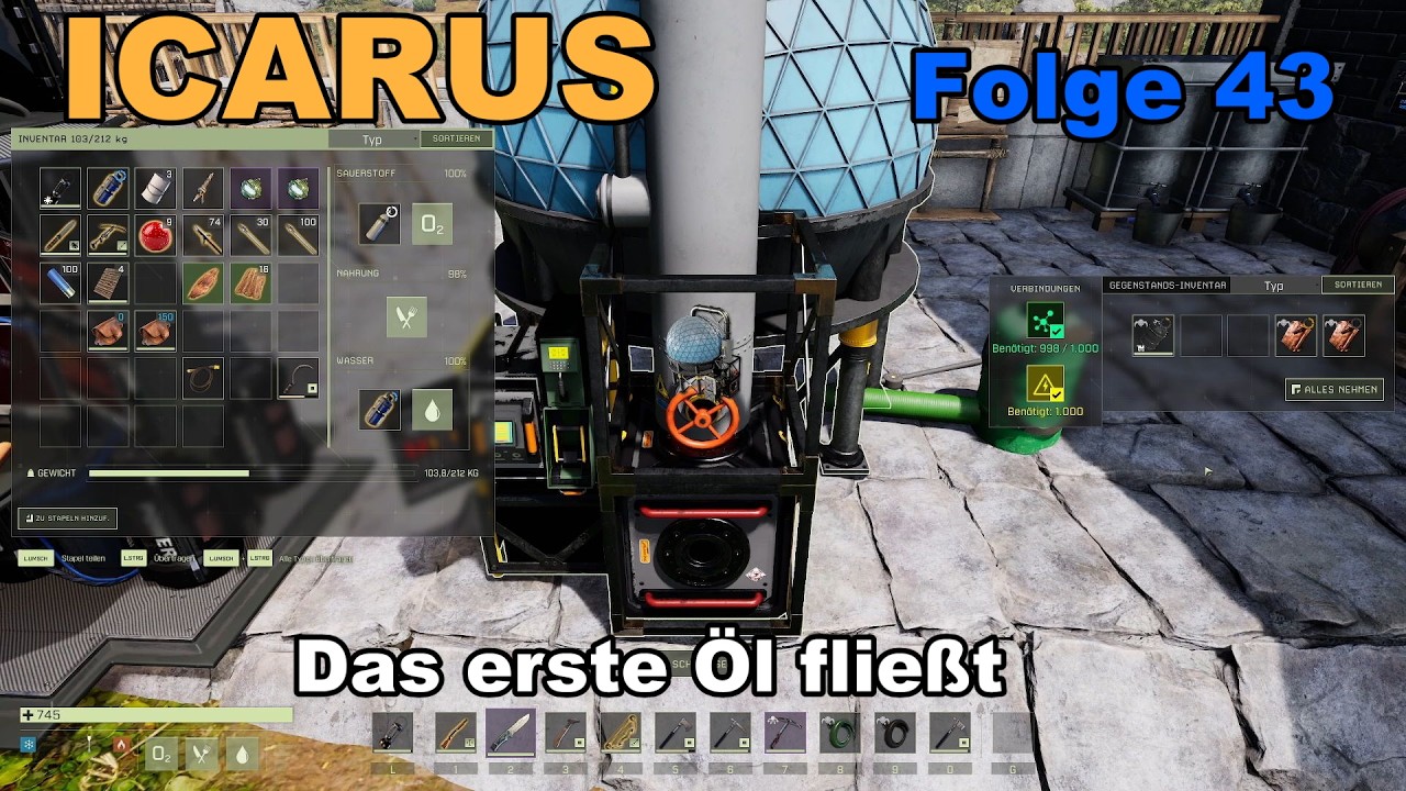 ICARUS #43-2026 Das erste Öl.