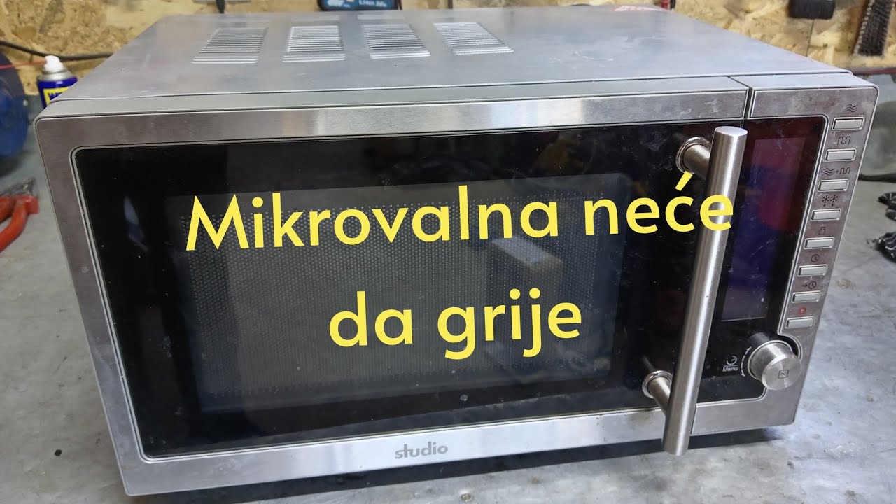 @zijadkadric9451 Mikrovavalna neće da grije Popravka