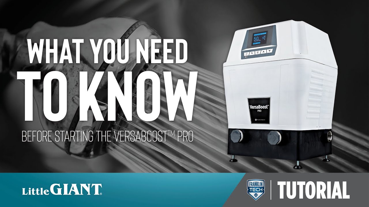 What to know Before Starting the Little Giant VersaBoost Pro