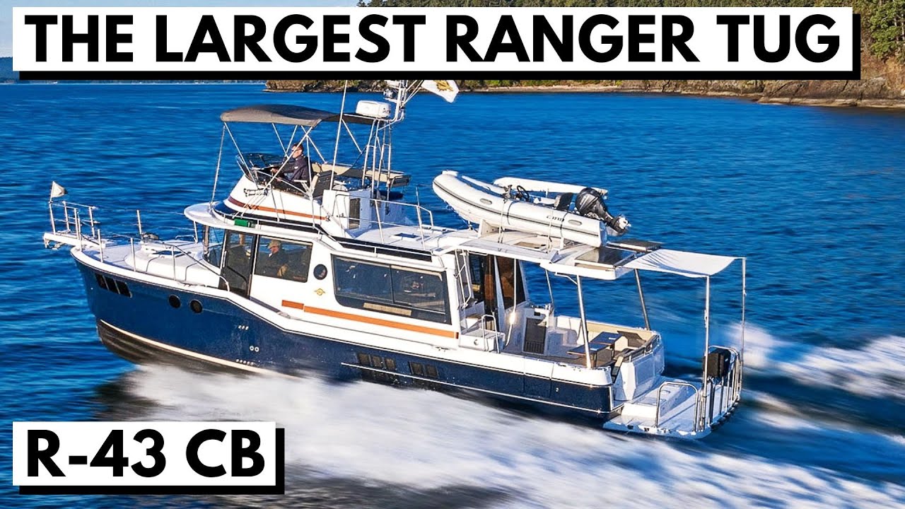 Швейцарский армейский катер-нож: RANGER TUG R-43 CB Motor Yacht Tour Круиз на сафари и по большой