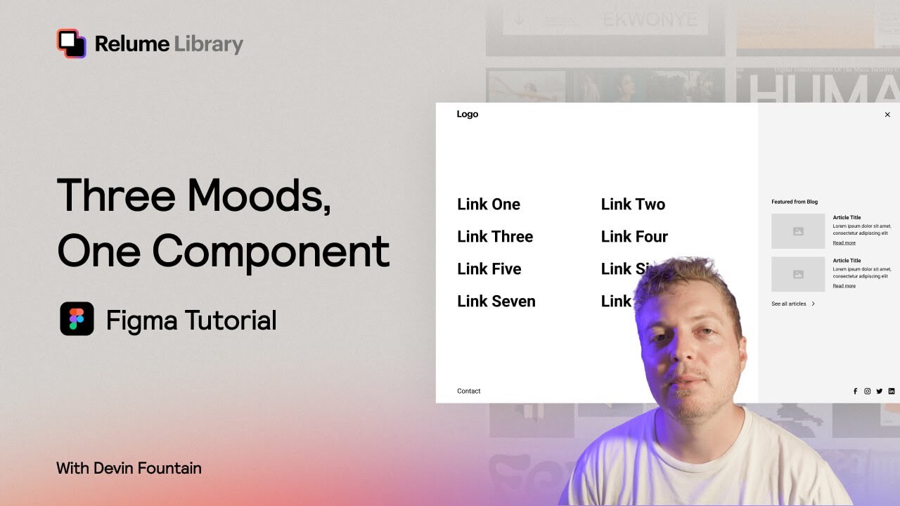 Three Moods, One Component | Figma Masterclass