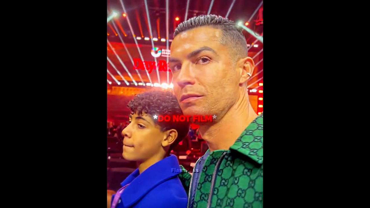 Ronaldo Jr. Camera Shyness Improvement😳😂