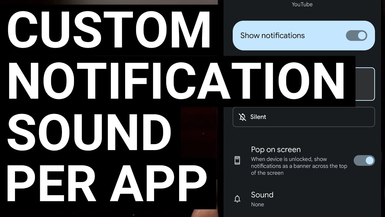 How to Set a Different Notification Sound for Individual Apps on Android