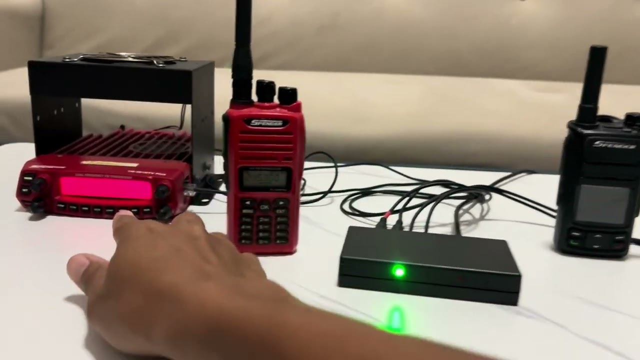 พาชมก่อนจำหน่าย กล่องลิงค์ Spender network  vhf