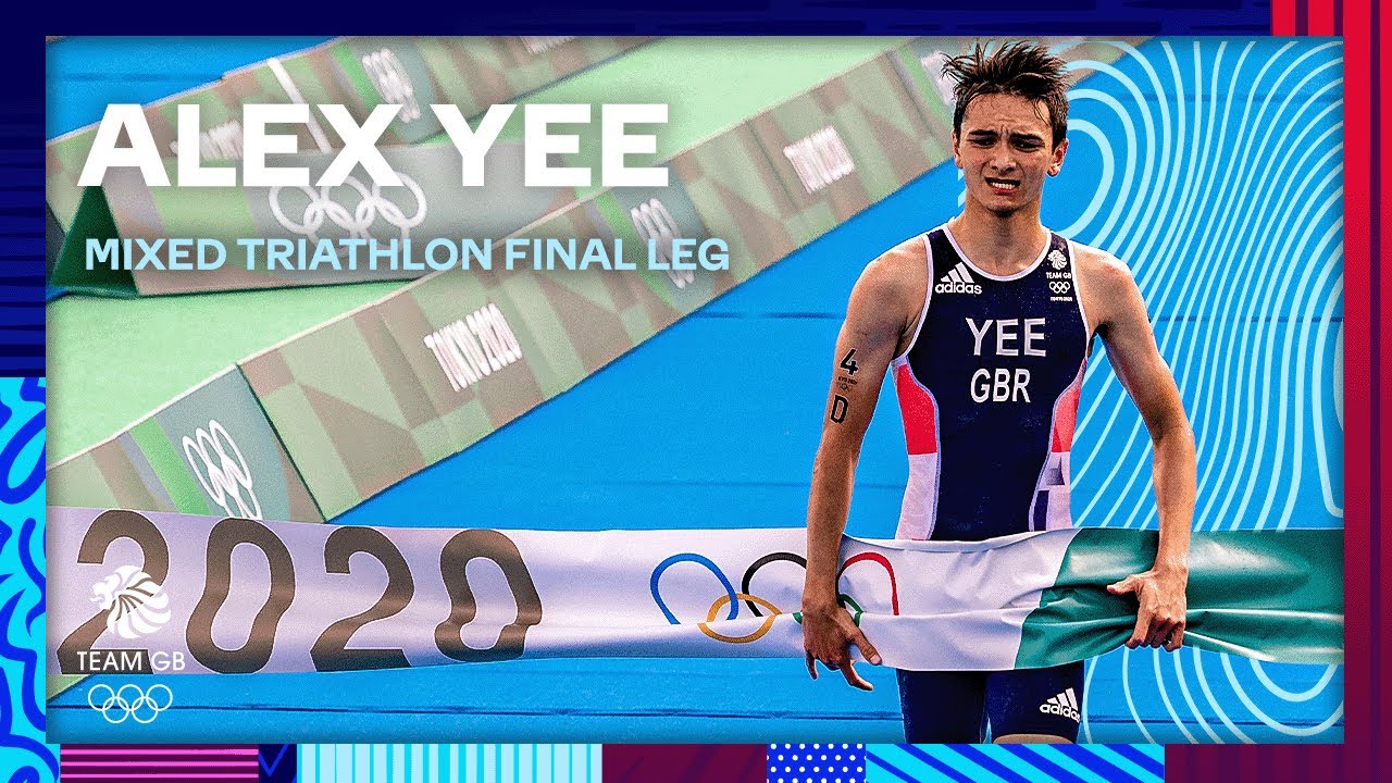 Alex Yee WINS GOLD! 🥇 | Final Leg In Tokyo 2020 Mixed Triathlon  | Team GB