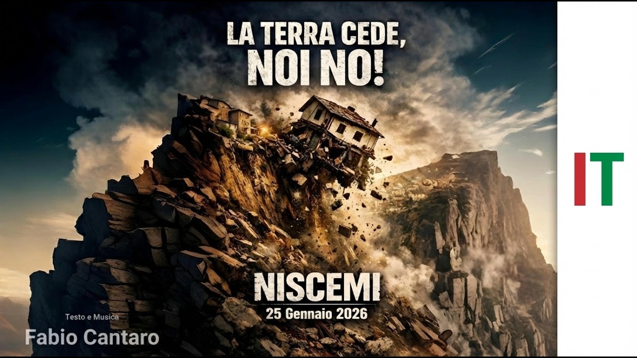 La terra cede, noi no! – Fabio Cantaro | Niscemi 25 Gennaio 2026