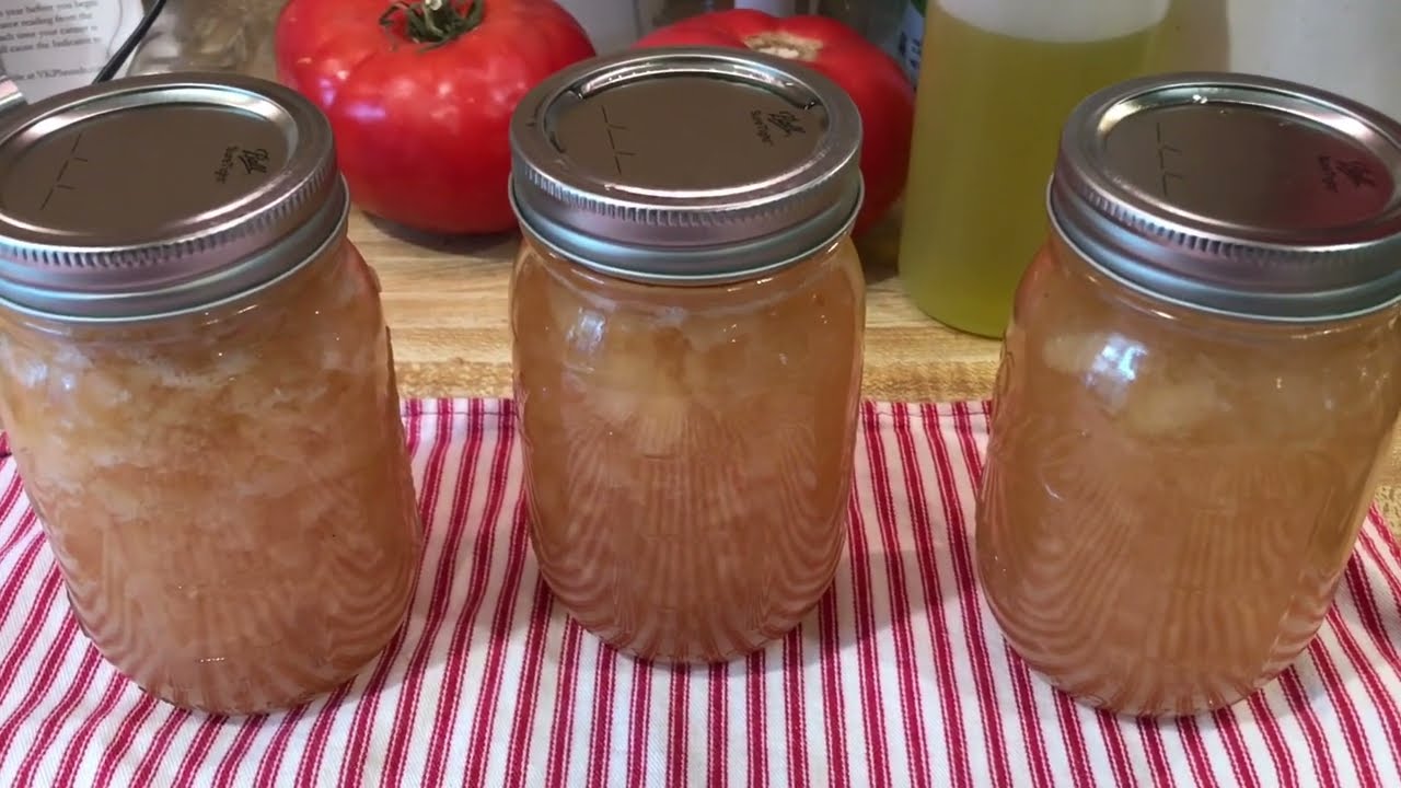 Steam Canning Pear Jam