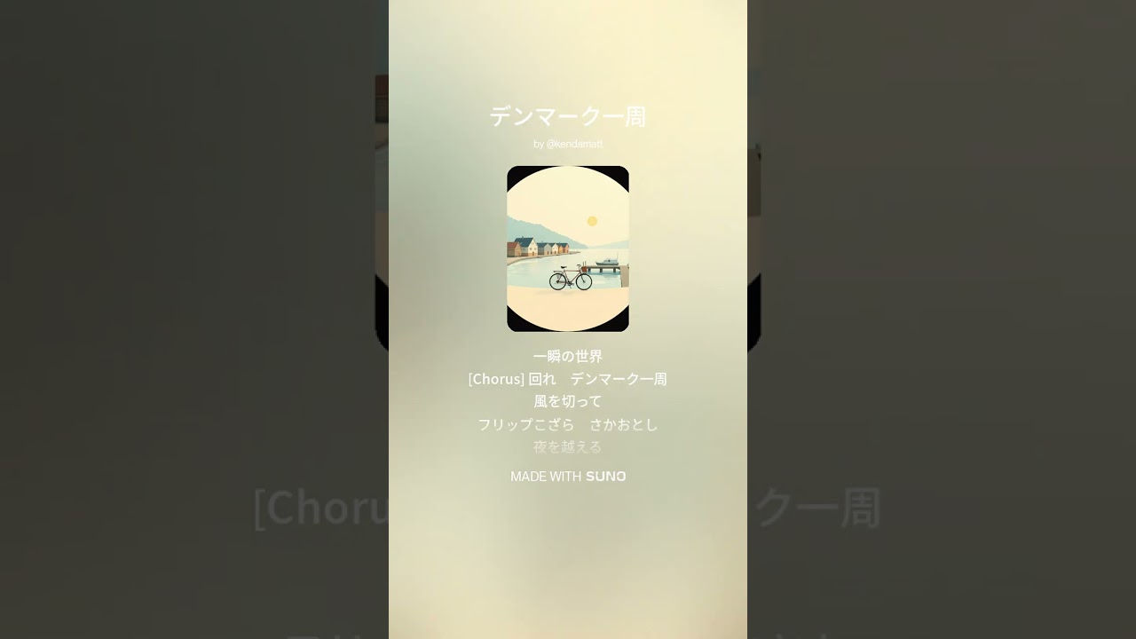 デンマーク一周 #kendama #けん玉