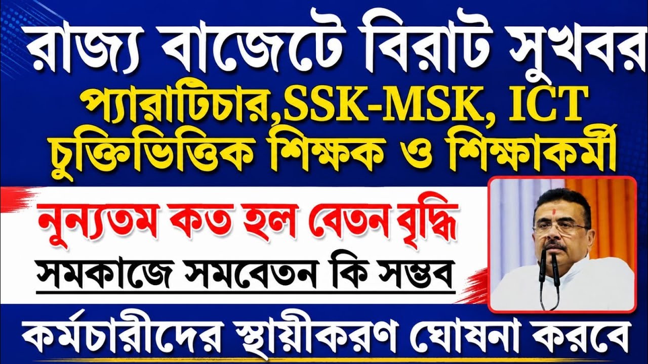Salary Hike Update for Para Teachers | West Bengal Para Teacher Latest News | Para Teacher News T...