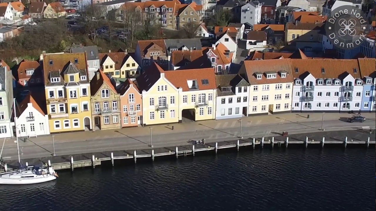 Sønderborg from a bird's view