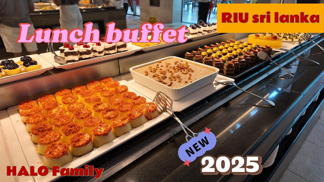 Riu hotel all inclusive lunch buffet #riusrilanka #riu #buffet