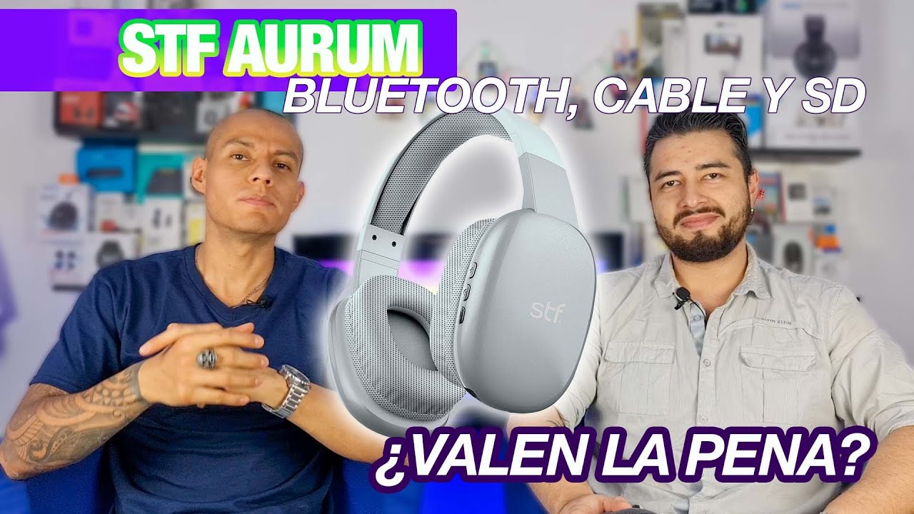 STF Aurum Reseña - Audífonos Bluetooth Súper Económicos