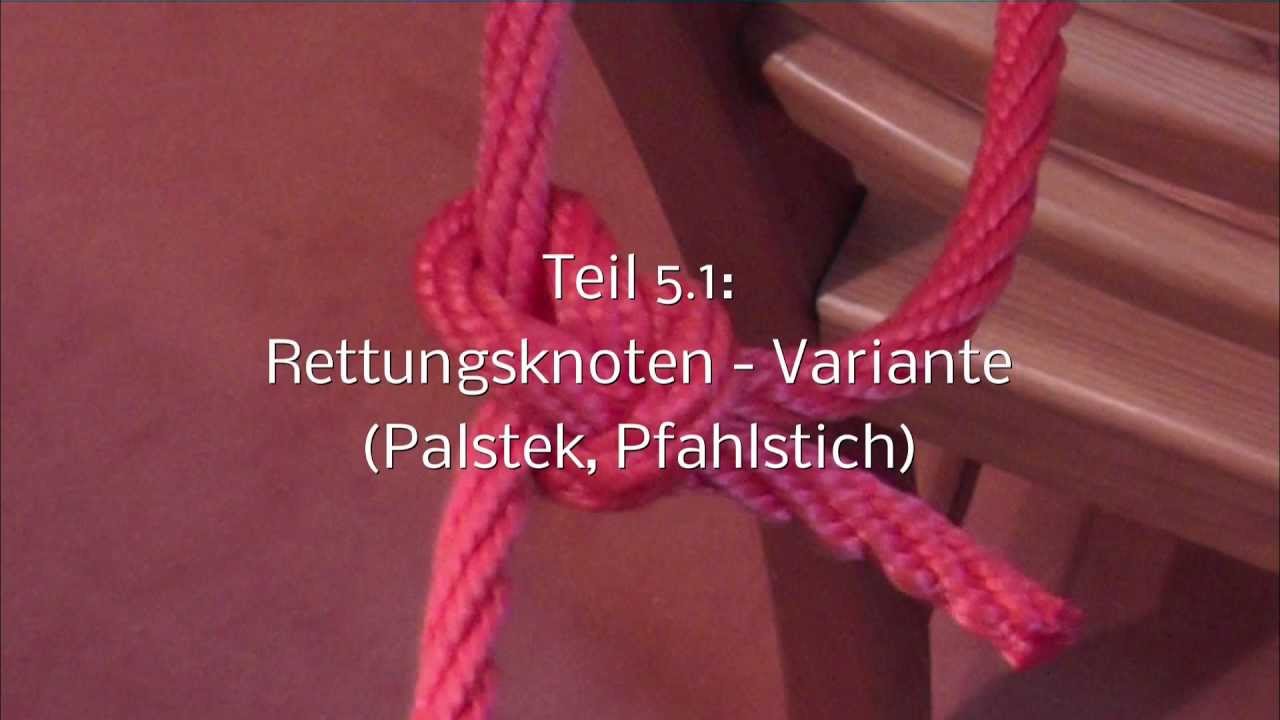 Feuerwehrknoten - Teil 5.1: Rettungsknoten - Variante