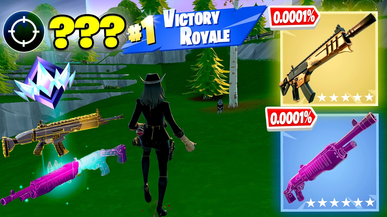 Fortnite Unreal Ranked Reload | Double Trouble & Lawless Stink Rifle Keyboard & Mouse | 240 FPS