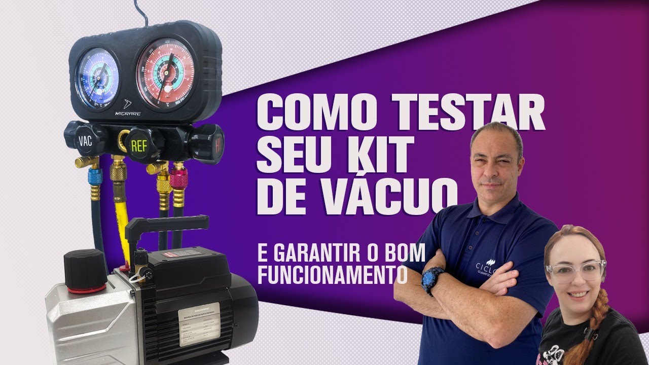 Como testar seu Kit de Vácuo ... Saiba como ... [4K]