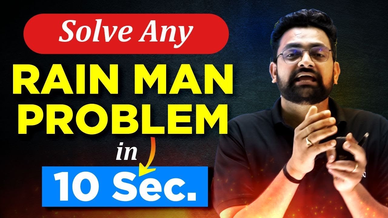 Super Trick To Solve Any Rain Man Problems | Kinematics Class 11 Physics | ATP STAR KOTA