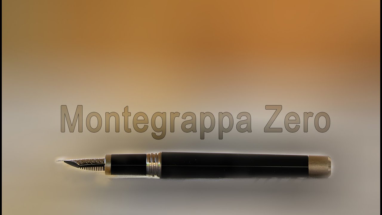 Stilografica Montegrappa Zero recensione - review