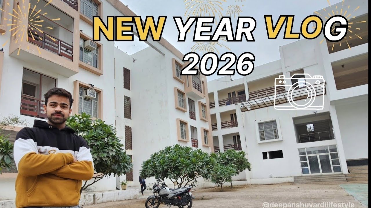 New year in hostel || Happy New Year 2026