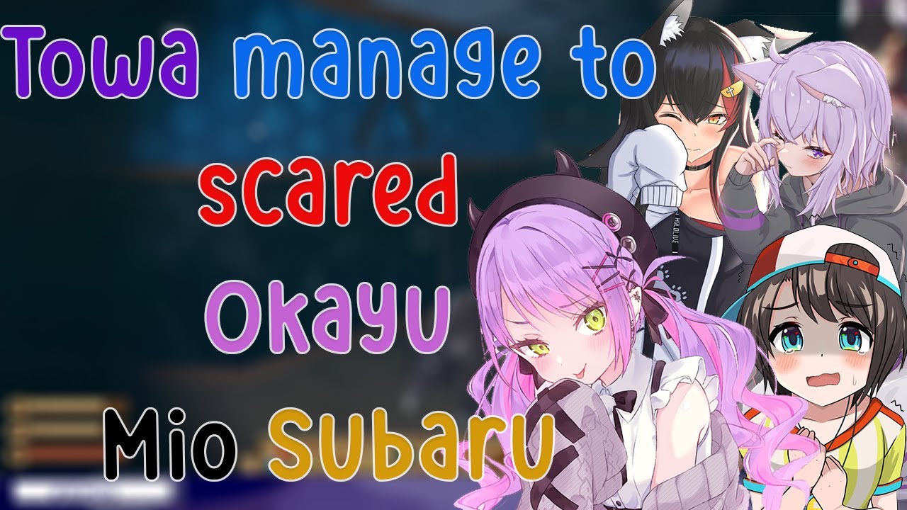 Towa manage to Scared Mio Okayu Subaru with using the RAT