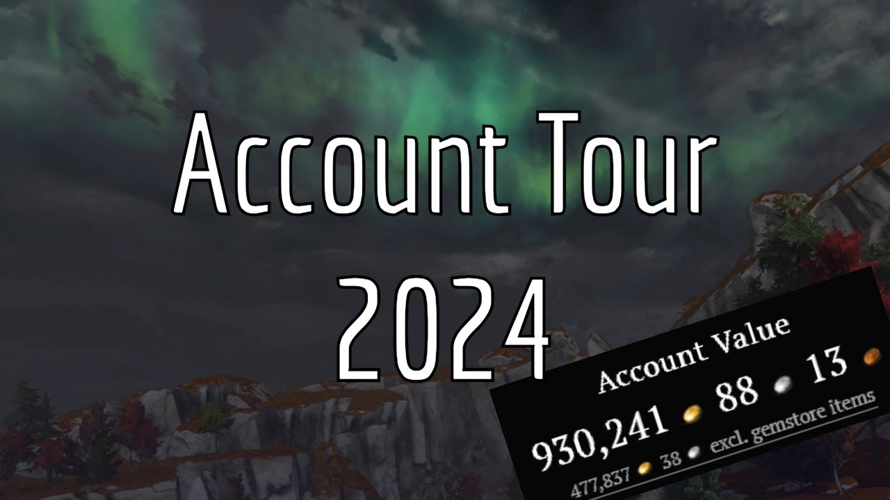 End of 2024 Guild Wars 2 Account Tour