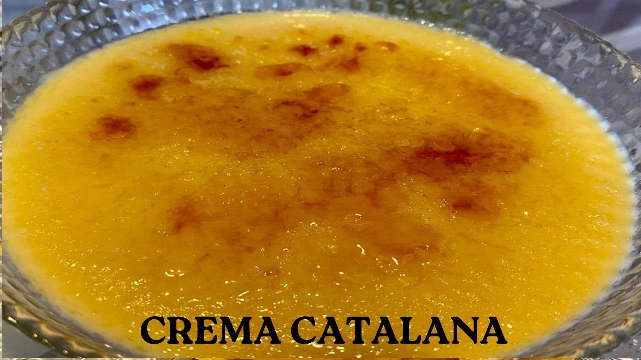 CREMA CATALANA CASERA CON ROBOT MAMBO!! 👏🤤👩 🍳