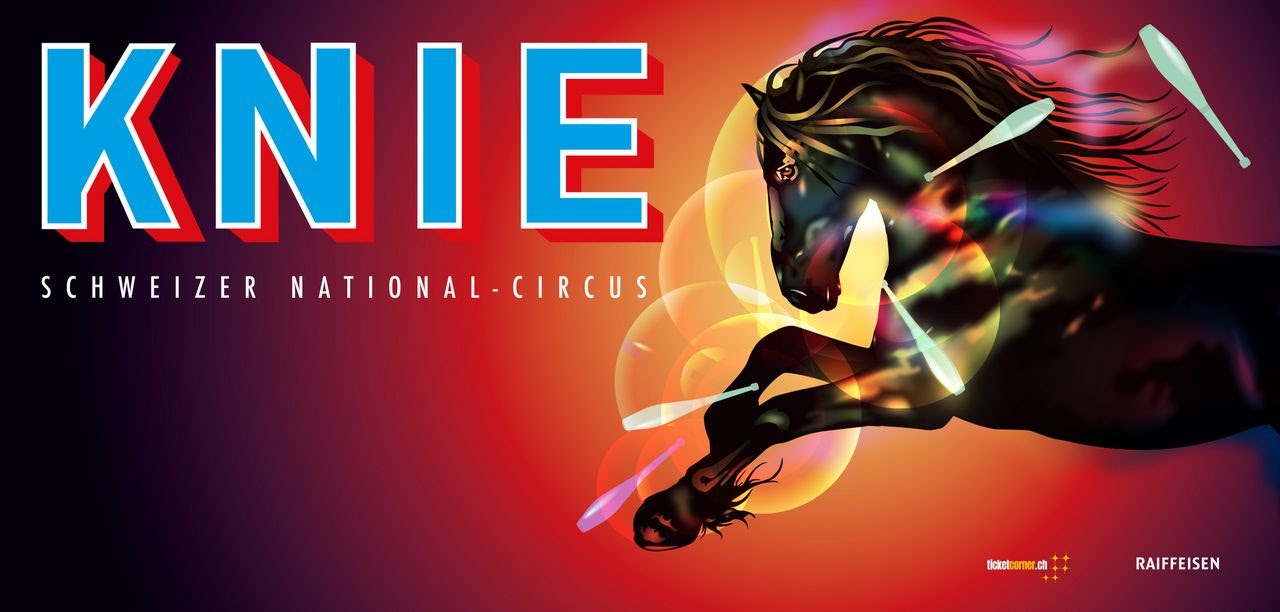 Circus Knie 2015 (BASEL, Rosentalanlage) BACKSTAGE, OPENING, FINALE