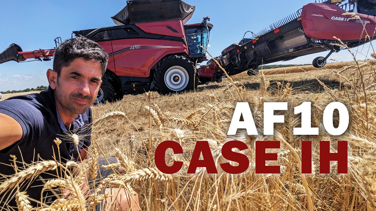AF10, la nouvelle moissonneuse batteuse de CASE iH - 2025