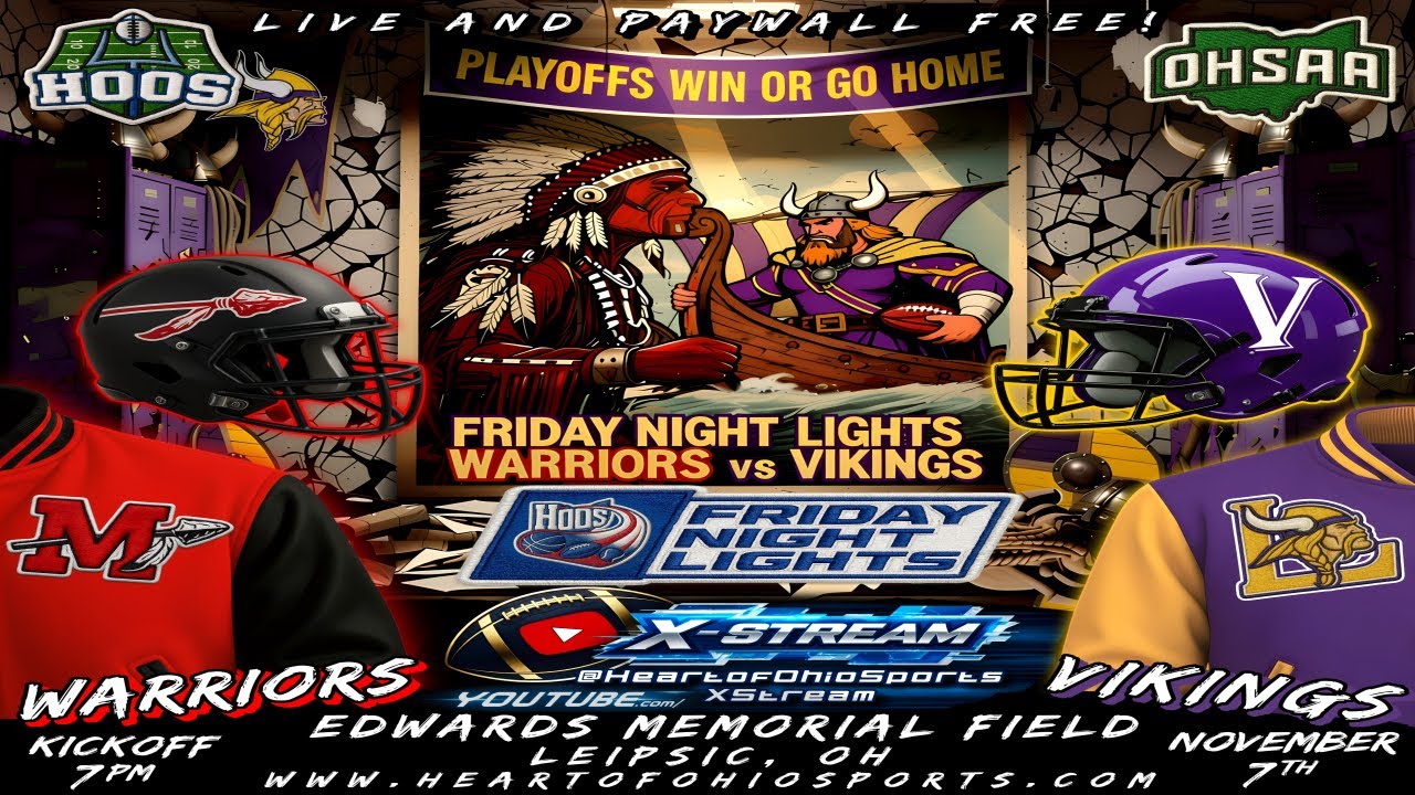 Leipsic vs Mohawk HS Football Playoffs DVII Region 26 Quarterfinal 11-7-25