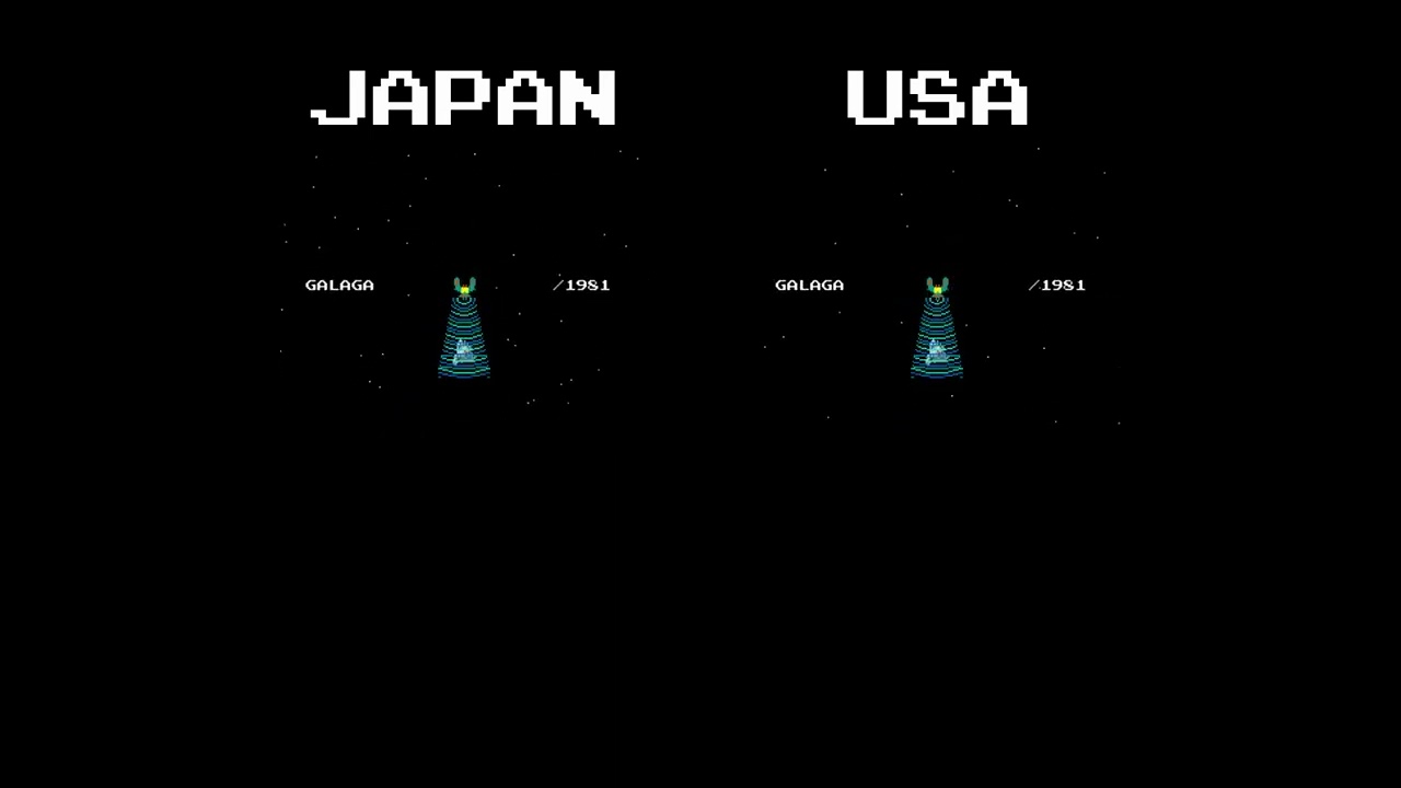 Namco Museum DS intro comparison