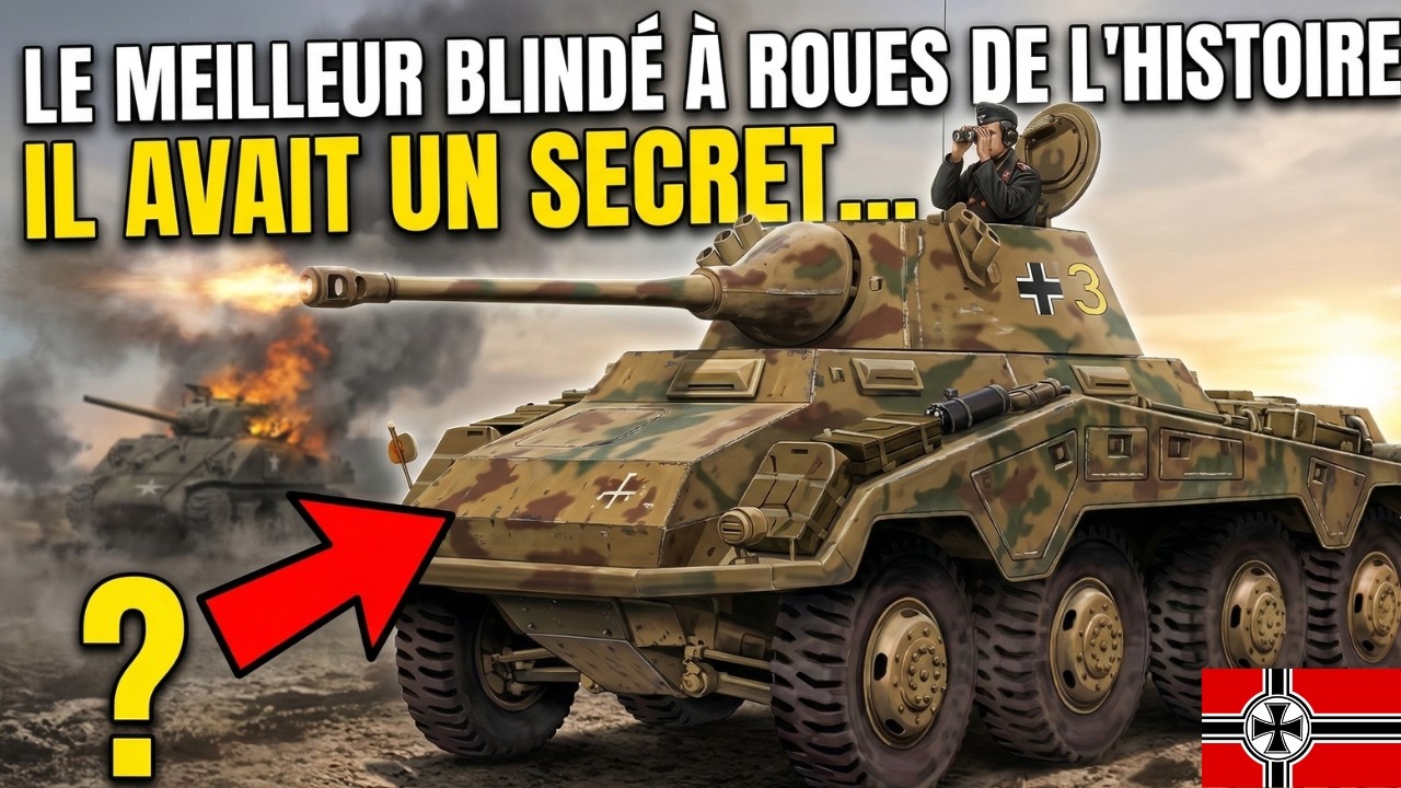 Le Sd.Kfz 234 Puma Le meilleur blindé à roues de l'Histoire ?