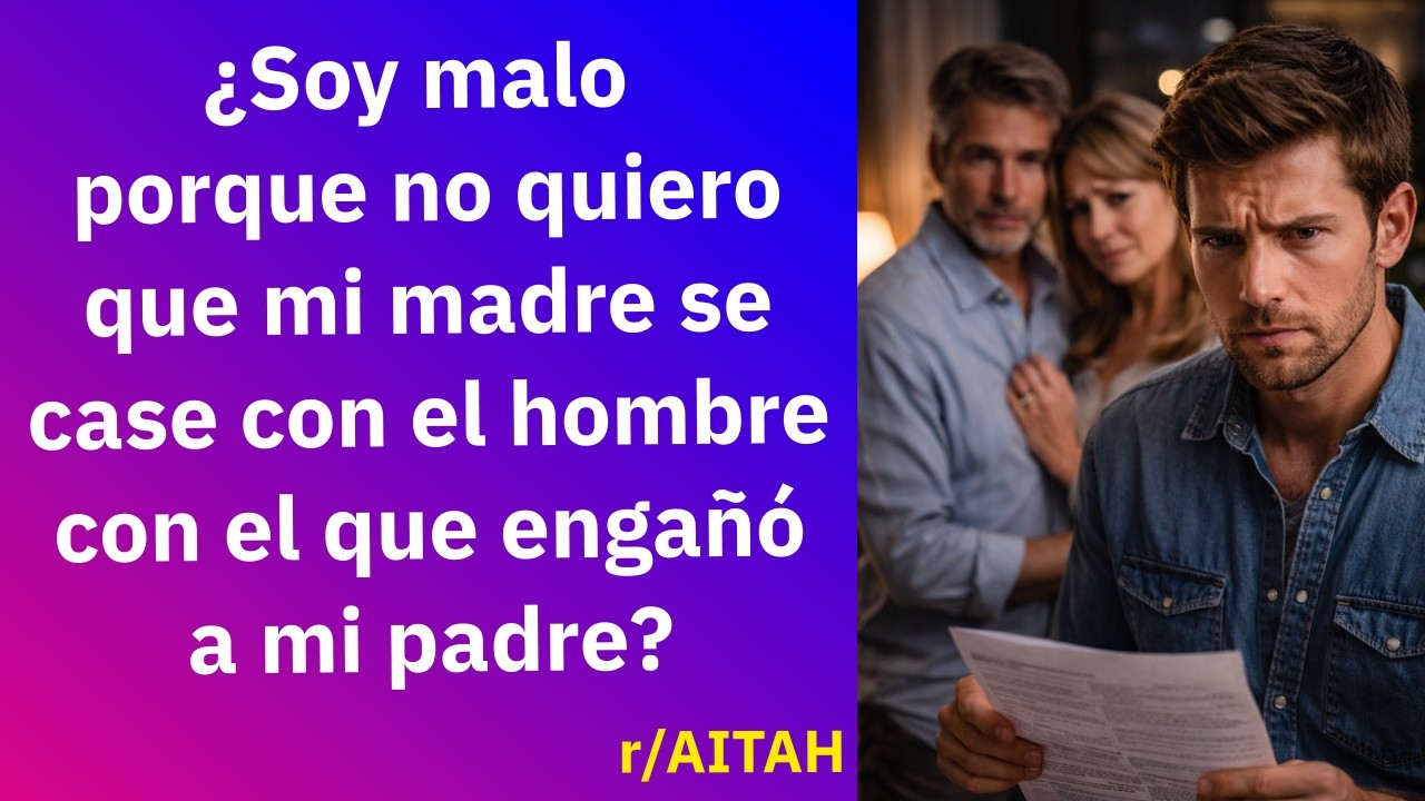 ¿Soy malo porque no quiero que mi madre se case con el hombre con el que engañó a mi padre? - Reddit