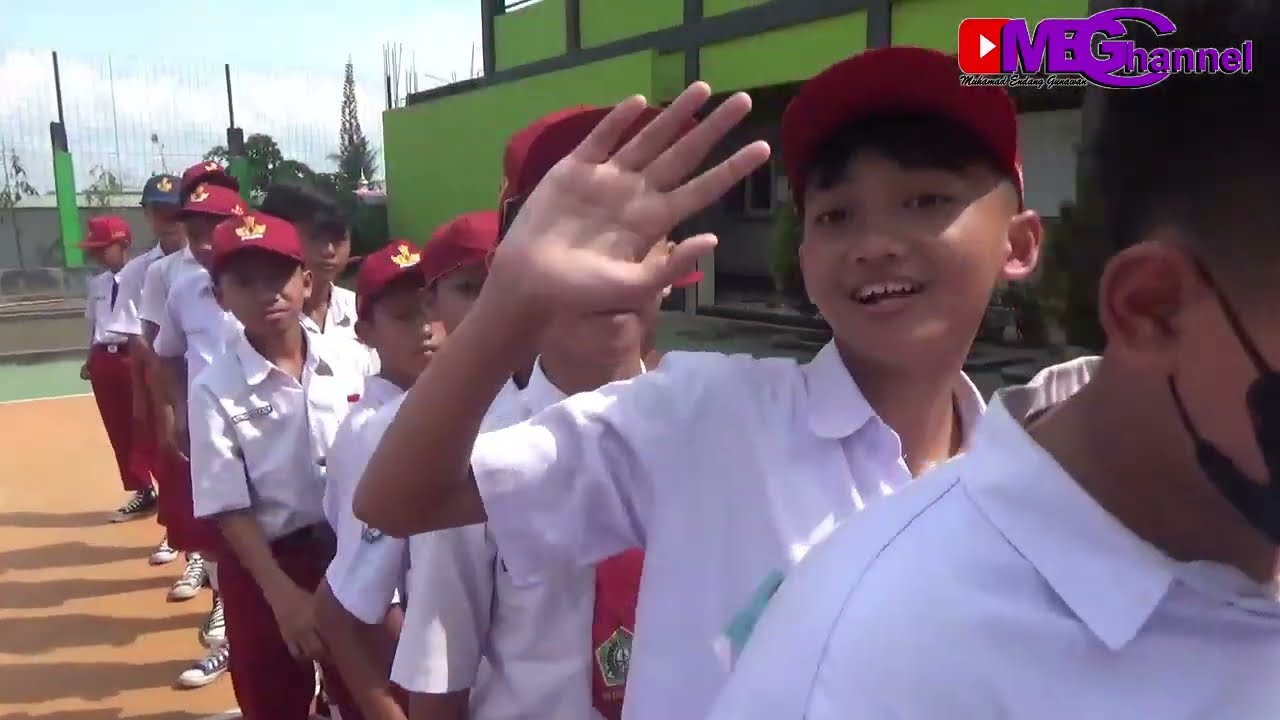 #mplsnedacis Peserta MPLS 2022 SMPN 2 Ciamis Sapa Warga Nedacis