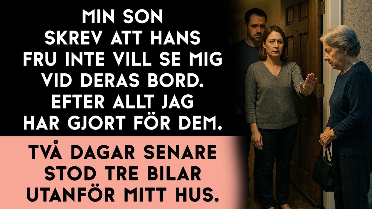 Jag betalade för deras hus, deras liv, deras drömmar. Och sedan, med en enda fras, blev jag utkörd