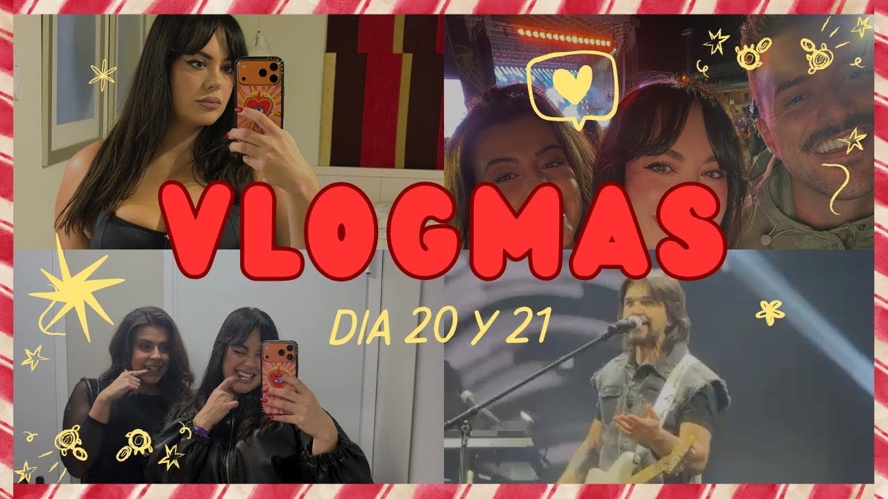 🎄VLOGMAS DÍAS 20 y 21🎄 Conciertazo de Juanes y La Palma la nueva Ibiza 