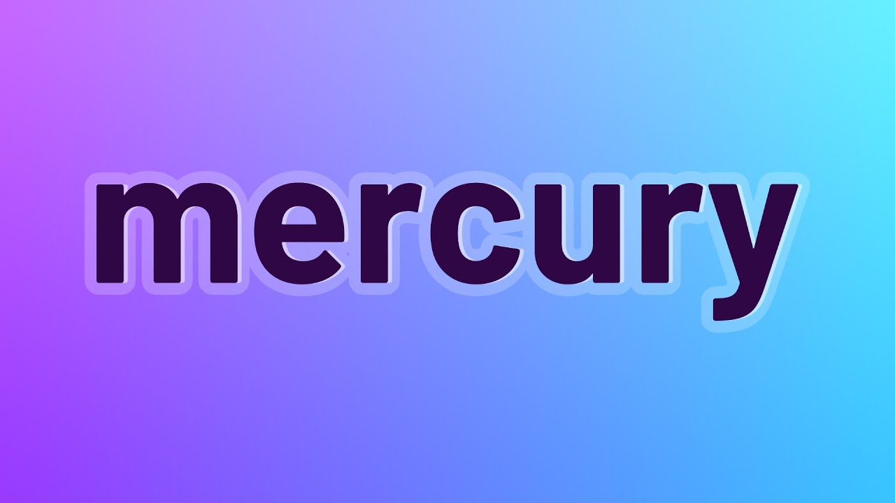 Mercury - 27 English Vocabulary Flashcards