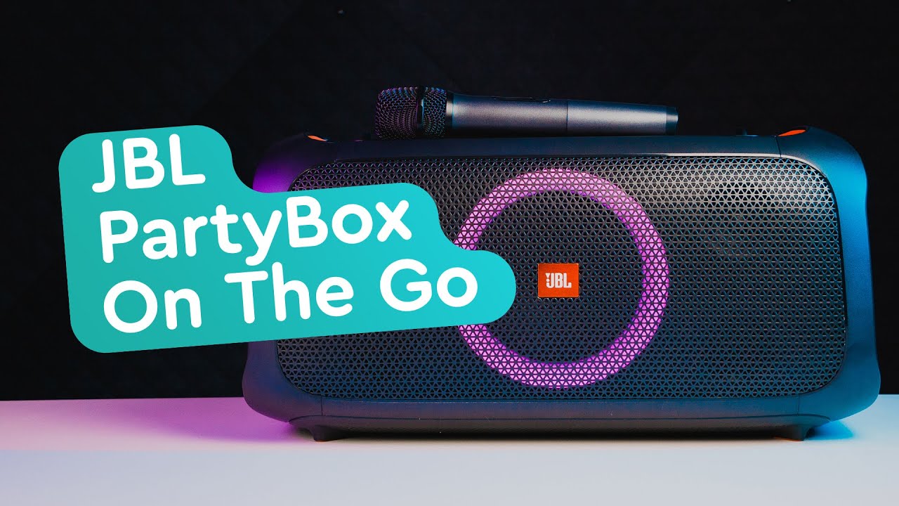 JBL Partybox On The Go Огляд - Акустична система для великої компанії!