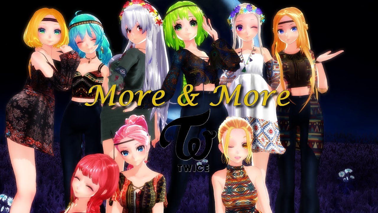 [MMD] More & More - Twice