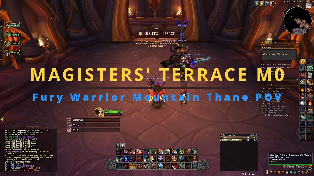 UNLIMITED THUNDER! 🌪️ Magisters' Terrace Mythic 0 Walkthrough
