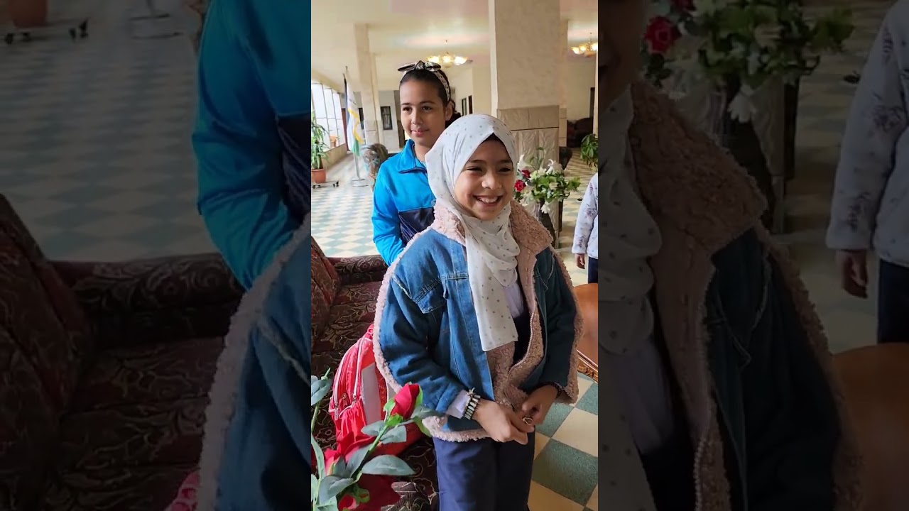 Hari pertama masuk sekolah di Gaza Palestina