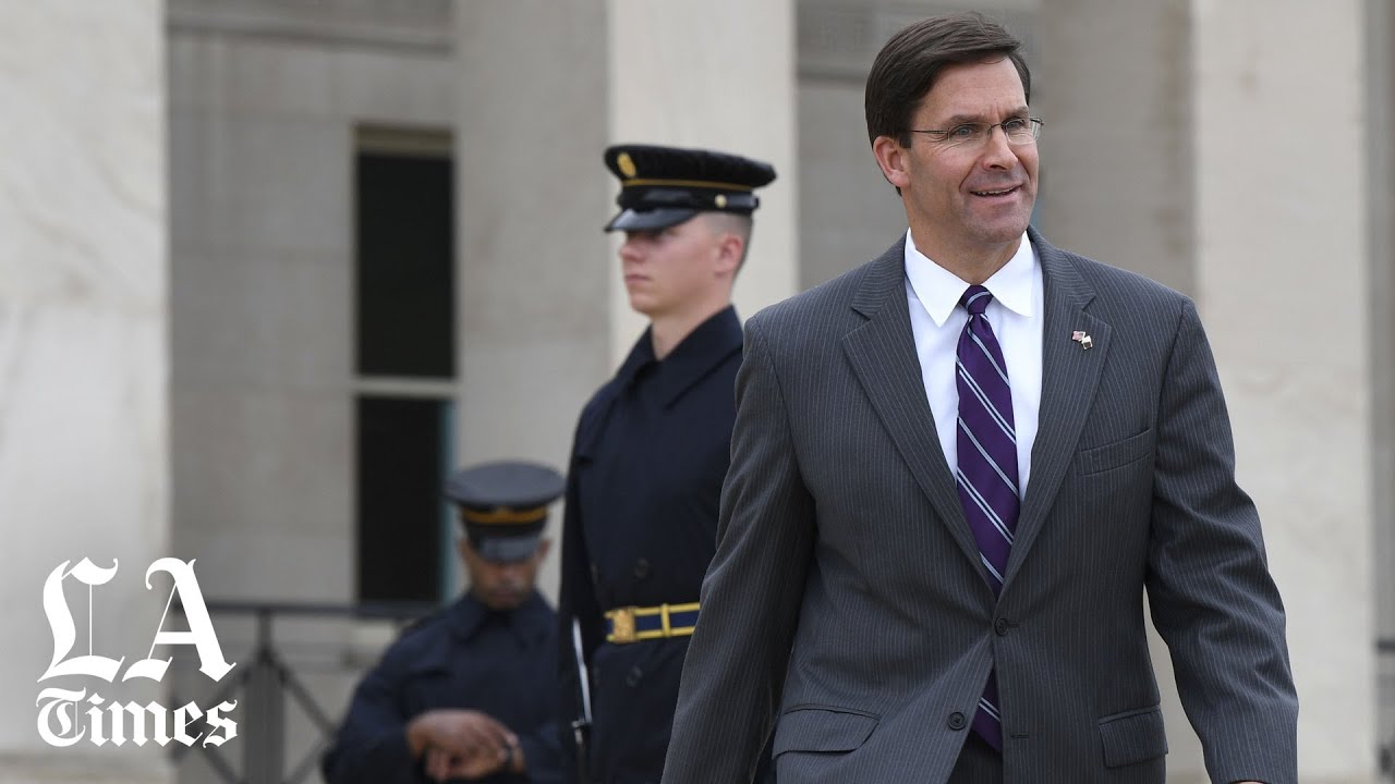 President Trump fires Defense Secretary Mark Esper