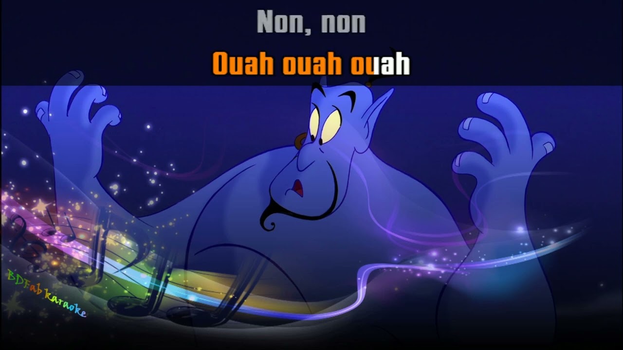 Dessins Animés - Disney - Aladdin - Je suis ton meilleur ami (R. Darbois) (1992) [BDFab karaoke]