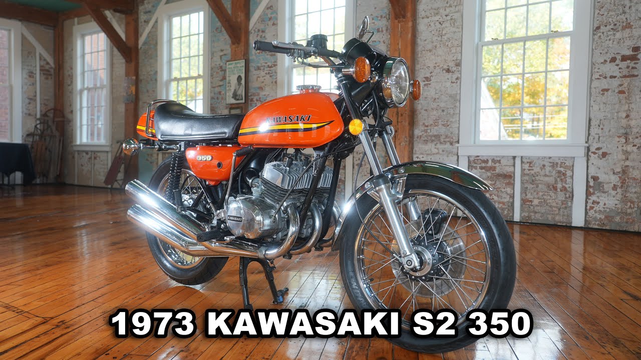 ОРИГИНАЛ 1 ВЛАДЕЛЕЦ 1973 KAWASAKI S2 350 MACH II