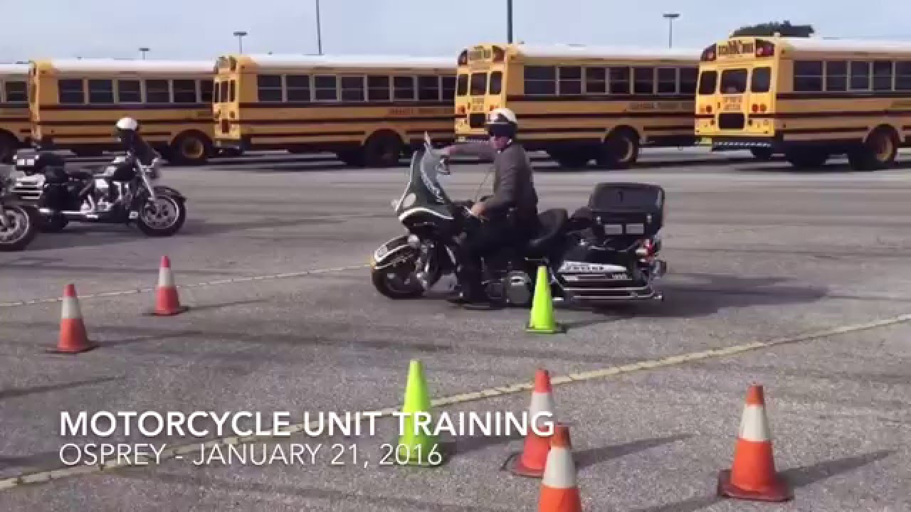 Sarasota Police Motor Unit Training
