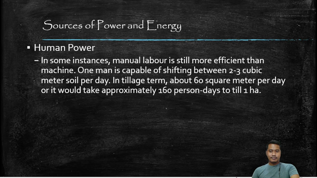 Farm Power and Power Sources